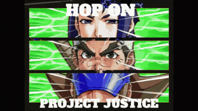 Project Justice Video Game Three Characters GIF