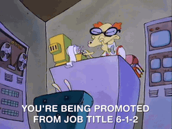 Promoted Nicktoon Rocko's Modern Life GIF