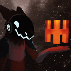 Protogen Letter H GIF