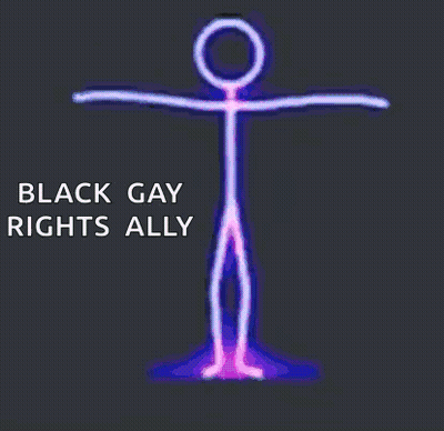 Proud Gay American Happy Pride Rainbow Flag GIF