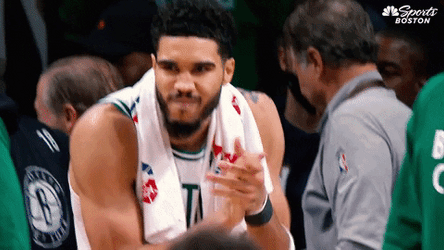 Proud Jayson Tatum Clapping GIF