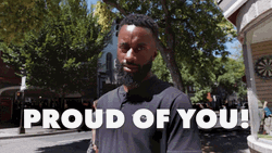 Proud Of You Pointing Finger GIF