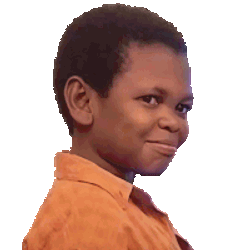 Proud Smile Sticker GIF
