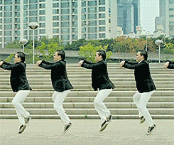 Psy Gangnam Style Dance Loop GIF