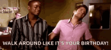 Psyc Shawn And Guy Its Your Birthday GIF