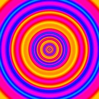 Psychedelic Hypnosis Vertigo Abstract Neon Spiral GIF