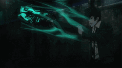 Psycho Pass Dominateur Firing GIF