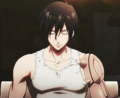 Psycho Pass Nobuchika Ginoza Muscle GIF