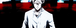 Psycho Pass Shougo Makishima Shinya Kogami GIF