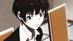 Psycho Pass Tsunemori Akane Smirk GIF