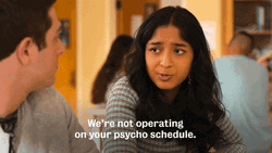 Psycho Schedule Devi Vishwakumar Never Have I Ever GIF