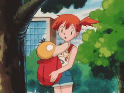 Psyduck Inside Misty Bag GIF