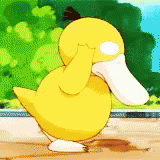 Psyduck Walking Confused GIF