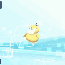 Psyduck Walking In Video Game GIF