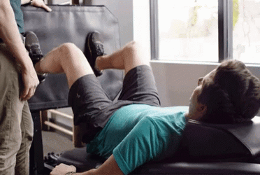 Pt Elevated Double Leg Back Exercise GIF