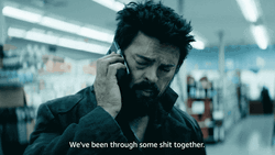 Ptsd Karl Urban Talking On Phone Meme GIF