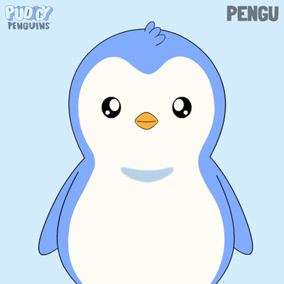 Puddy Penguins Penguin Heart Eyes GIF