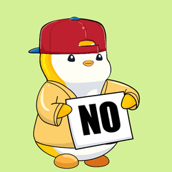 Pudgy Penguin Denied All Question GIF
