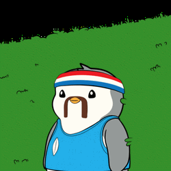 Pudgy Penguin Disappear GIF