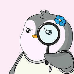 Pudgy Penguin Investigates Animation GIF