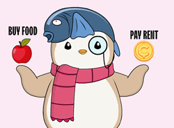 Pudgy Penguin On Budget Has To Choose GIF