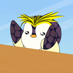 Pudgy Penguin Tantrum I Want It Now GIF