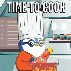 Pudgy Penguin Time To Cook GIF