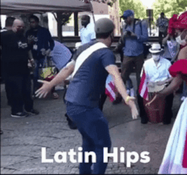 Puerto Rico Latin Hips Dance GIF
