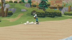 Pufferfish Beach Egg Run GIF