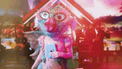 Pufferfish Masked Singer Catwalk GIF