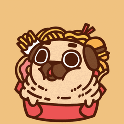 Pug Puglies Hungies Hungry GIF