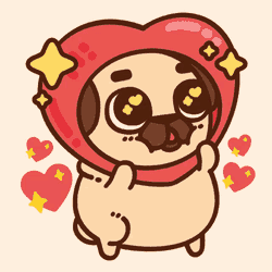 Puglie Hearts GIF