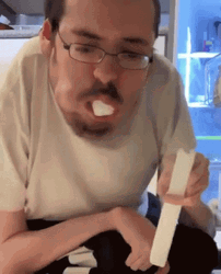 Puking Ricky Berwick GIF