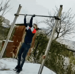 Pull Up Bar Fails GIF