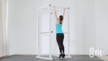 Pull Up Weight Loss Exercise GIF