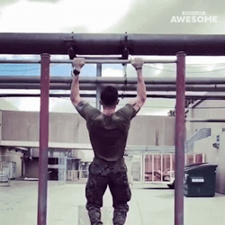 Pull Ups Upper Body Strength GIF
