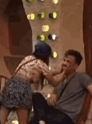 Pulling Boy And Girl Couple GIF