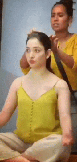 Pulling Hair Out GIF