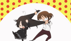 Pulling My Hair Out Sarazanmai Ani8me Fighting GIF