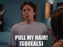 Pulling My Hair Out Scrubs 2001 GIF