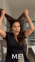 Pulling My Own Hair GIF