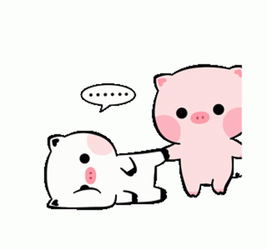 Pulling Other Pig GIF