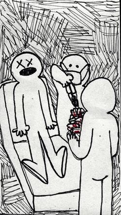 Pulling Teeth Moving Illustration GIF