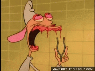 Pulling Teeth The Ren And The Stimpy Show Animation GIF