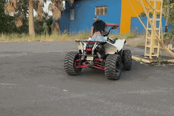 Pulling Up Spinning Block Drift GIF