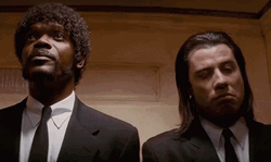 Pulp Fiction Awkward Shame GIF