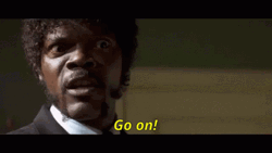 Pulp Fiction Jules Go On GIF