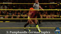 Pump Handle German Suplex GIF
