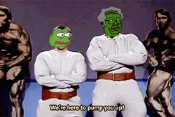 Pump You Up Filter Face Hans And Franz GIF