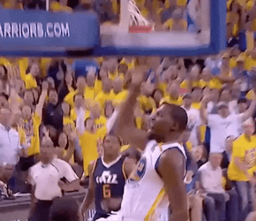 Pumped Javale McGee NBA Playoffs GIF